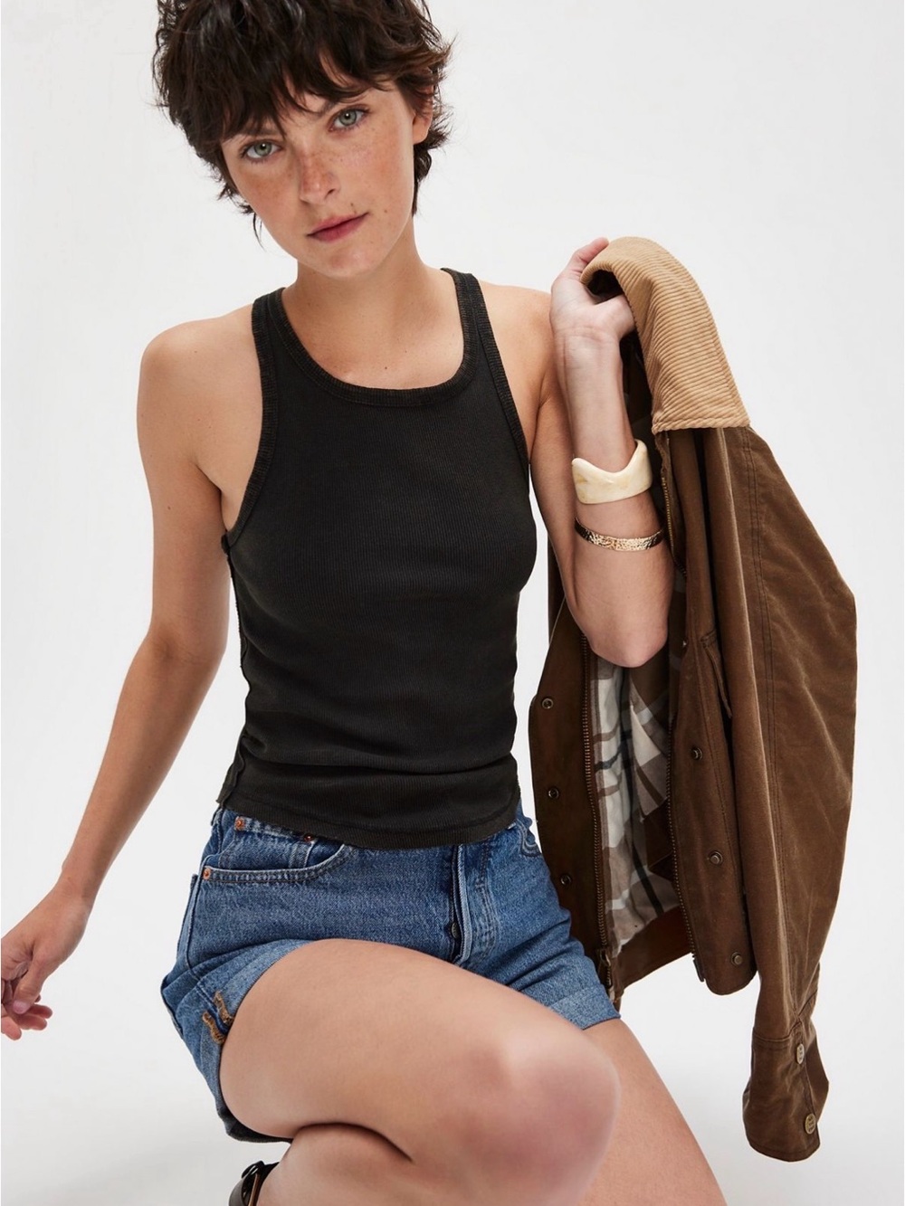 Free People 1 Ringer Tank - Picture 2 of 4